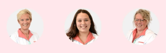 Team van kraamverzorgsters bij KraamzorgXL